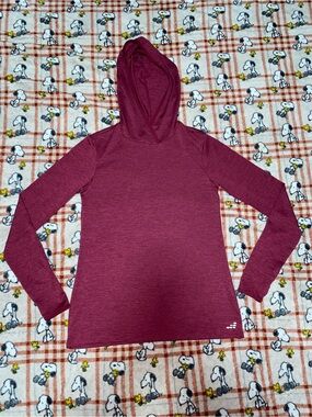 bcg Berry Hooded Lightweight Pullover
